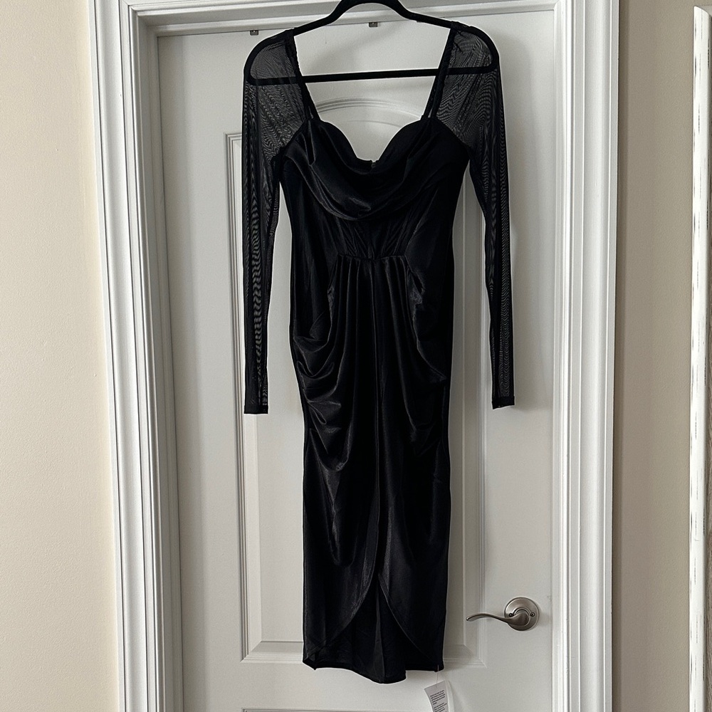 ASOS Black Long Sleeve Dress